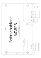 WARP Charger Data drilling template
